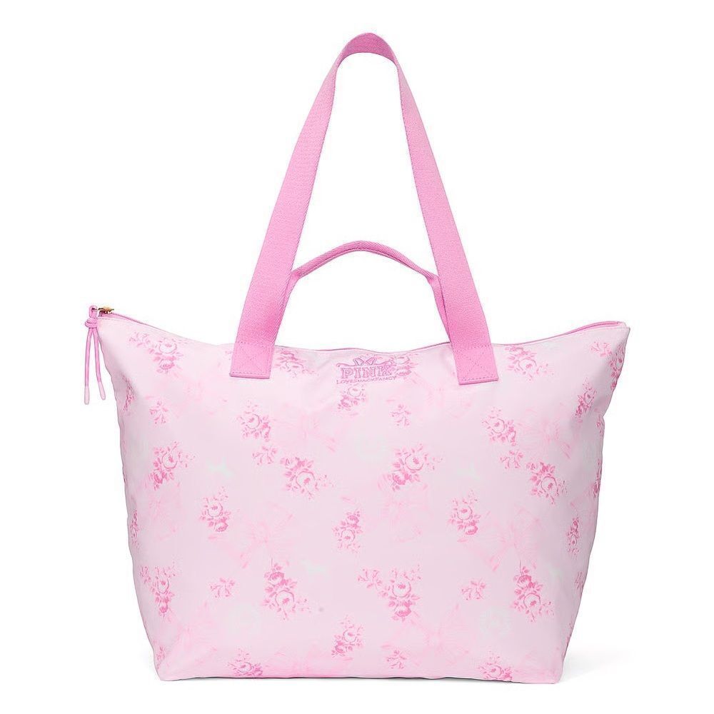 NWT PINK X LOVESHACKFANCY TOTE BAG NFT
